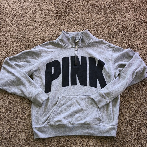 PINK Victoria's Secret Tops - PINK zip up PINK Victoria's Secret Tops - PINK zip up